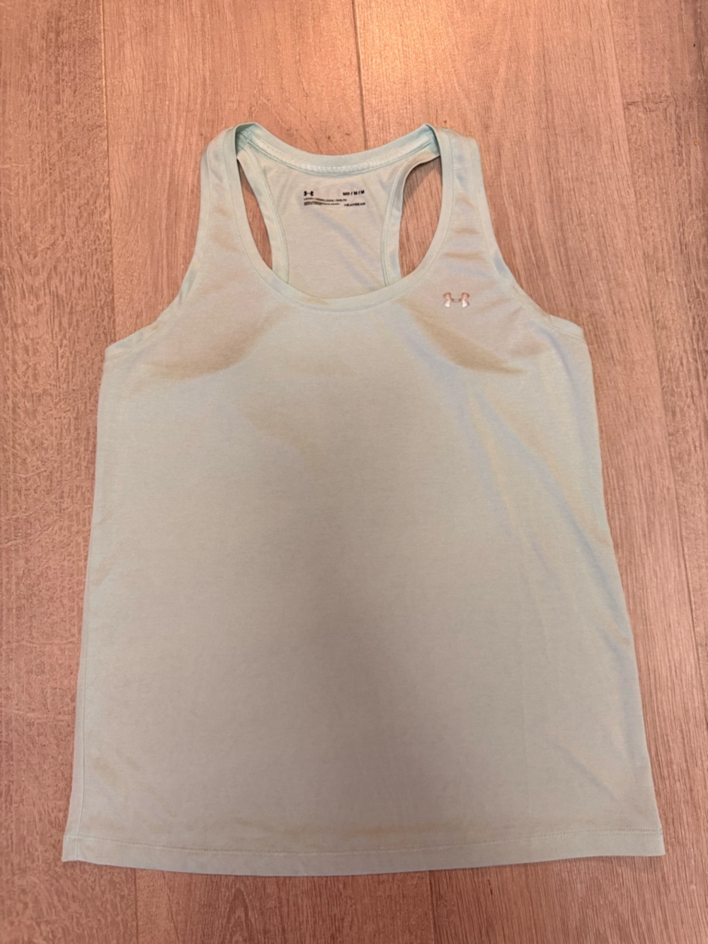 Under Armour Light Mint Racerback Tank Top